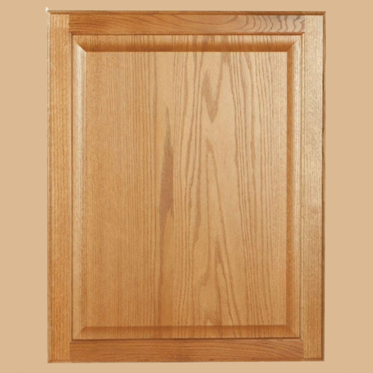 Hampton 22 in. W x 27.75 in. H Base Cabinet Decorative End Panel in Medium Oak